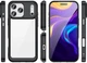 Панель Hurtel Outer Space для Apple iPhone 17 Pro Transparent/Black (5907769379628) - зображення 2