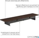 Столик для ноутбука/монітора Officepro MR164DW Dark Wood/Black - зображення 17