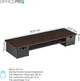 Столик для ноутбука/монітора Officepro MR161DW Dark Wood/Black - зображення 2
