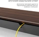 Столик для ноутбука/монітора Officepro MR161DW Dark Wood/Black - зображення 9