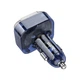 Модулятор Hoco E75 Bravery, PD30W, QC3.0, car BT FM transmitter, BT5.0, AUX, TF32GB, Синий - изображение 3