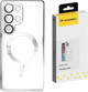 Etui Wozinsky Electroplated Case Magsafe do Samsung Galaxy S25+ Silver (5907769370366) - obraz 2