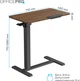 Приставной стол с регулировкой высоты и наклоном столешницы OfficePro ODM320DW Dark Wood/Black - изображение 5