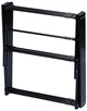 Suszarka na pranie Vilde pionowa rozsuwana z metalu czarna 94 cm (5904316472177) - obraz 4