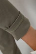 Лосини в рубчик на флісі, колір хакі, XXXL, 244R1709 - зображення 5