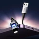 Кабель HOCO Lightning New charging data cable U144 |1.2m, 2.4A| - зображення 4