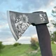 Сокира ручної роботи Польський Гусар Світлий Gorillas BBQ TR5 - зображення 5