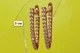 Серьги Xuping Jewelry дорожки с крупными камнями спереди и сзади 2,9 см золотистые - изображение 3