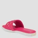 Женские шлепанцы кожаные Karl Lagerfeld 150558210 38.5 Розовые (1159847002) - изображение 3