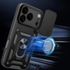 Панель Hurtel Hybrid Armor Camshield для Apple iPhone 17 Pro Max Black (5907769379406) - зображення 4