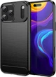 Etui plecki Hurtel Carbon Case do Apple iPhone 17 Pro Black (5907769379543) - obraz 1