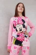 Детская пижама для девочек Минни Маус Minnie Mause | светится в темноте | 10 года рост 134-140см | цвет розовый - изображение 5