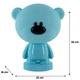 Світильник-нічник LED з акумулятором блакитний Bear Kite K24-490-2-3, 66331 - зображення 5