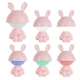 Светильник-ночник LED с аккумулятором розовый Cute Bunny Kite K25-316-1-2, 70488 - изображение 3