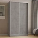 Шафа купе Mebel-Star дводверна 120*240*60 Бетон - изображение 1