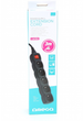 Listwa zasilająca Omega Listwa 3 m 5 gniazd Black (5907595411066) - obraz 7
