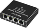 Rozdzielacz sieciowy Qoltec Ethernet mini SWITCH 1 x 4 RJ45 1000Mb/s USB-C (5901878522937) - obraz 1