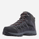 Buty trekkingowe męskie Columbia Crestwood Mid Waterproof 2100641089 40.5 (7.5US) Ciemnoszare (195981558661) - obraz 5