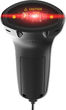 Skaner kodów kreskowych Qoltec 1D USB + stojak na skaner Czarny (5901878508528) - obraz 2