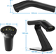 Skaner kodów kreskowych Qoltec 1D USB + stojak na skaner Czarny (5901878508528) - obraz 9
