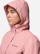 Kurtka wiatrówka damska z kapturem Columbia Arcadia Ii Jacket 1534115659 S Różowa (198711144981) - obraz 7