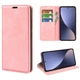 Чохол Taba Retro-Skin для Xiaomi Redmi 13 книжка з візитівкою шкіра PU рожевий - зображення 1