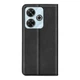 Чехол Taba Retro-Skin для Xiaomi Redmi 13 книжка с визитницей кожа PU черный - изображение 4