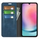 Чехол Taba Retro-Skin для Samsung Galaxy A16 / A165 книжка с визитницей кожа PU синий - изображение 2