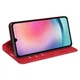 Чехол Taba Retro-Skin для Samsung Galaxy A16 / A165 книжка с визитницей кожа PU красный - изображение 3