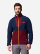Толстовка на флісі на блискавці чоловіча Columbia Sequoia Grove Fz Fleece 2095891624 M Темно-синя (198711133107) - зображення 5