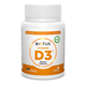 Витамин Д3, Vitamin D3, Biotus, 2000 МЕ, 60 капсул (BIO-530074) - изображение 1