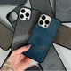 Чехол Gloss Elite Carbonique Magnetic для iPhone 14 Pro Line Blue - изображение 8