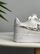 Мужские кроссовки белый Air Force 1 Low Molten Metal Silver 41 - изображение 4