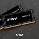 Pamiec Kingston Fury SODIMM DDR4-3200 65536 MB PC4-25600 (Kit of 2x32768) Impact Black (KF432S20IBK2/64) (955555911200267) - Outlet - obraz 5