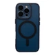 Чохол TPU+PC Magnetic Matte Camera Lens with Magsafe для iPhone 16 Pro Max Колір Dark Green - изображение 13