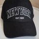 Кепка бейсболка универсальная взрослая женская мужская вышивка NEW YORK черная (506212) - изображение 2