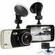 Відеореєстратор на 2 камери GT800 (спереду + позаду) Дисплей 4.0 дюйма. HD - зображення 1