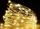 Светодиодная гирлянда-нить на батарейках, тепло-белый, 5м. 50LED Decorative Light 218-21526155 - изображение 1