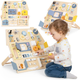 Drewniana tablica manipulacyjna EcoToys XL 2557 (5905817008988) - obraz 5