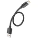Дата кабель Hoco X96 Hyper USB to Type-C 100W (0.25m) Black - зображення 4
