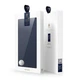 Чохол-книжка Dux Ducis з кишенею для візиток для Apple iPhone 12 Pro Max Blue - зображення 6