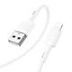 Кабель Hoco для X83 iP Victory charging data cable (L=1M) White - изображение 9