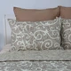 Евро покрывало 220*240 см хлопковое гипоаллергенное Beige and White ТЕП Бежевое (24760220240) - изображение 4