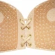 Бюстгальтер-невидимка силиконовый Fly Bra с эффектом Push Up Бежевый (C) - изображение 3