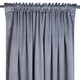 Zasłona Homla Zienna Essentials zaciemniająca welwetowa Ciemnoszara 140 x 250 cm (5904183886244) - obraz 1