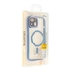 Чохол TPU+PC+Metal Calais with MagSafe для iPhone 14 Колір Black - изображение 4