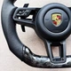 Эксклюзивный руль Porsche кованый карбон, кожа, лепестки - изображение 7