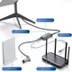 Ethernet мережевий адаптер для Starlink Gen2 (V2) + LAN/LAN кабель 1 метр у комплекті / RJ45 перехідник / Старлінк - зображення 2