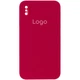Чохол Silicone Case Square Full Camera для iPhone X/Xs Колір 37.Rose Red - изображение 1