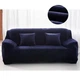 Захисний чохол на тримісний диван Diana Textile Plush Velvet, 190x230 см, Синій - зображення 6